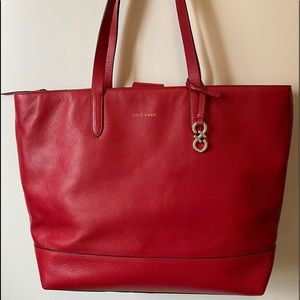 Red Cole Hahn Tote